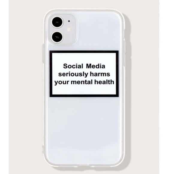 Other - BOGO SALE Social Media Clear iPhone 12 Pro Max Case